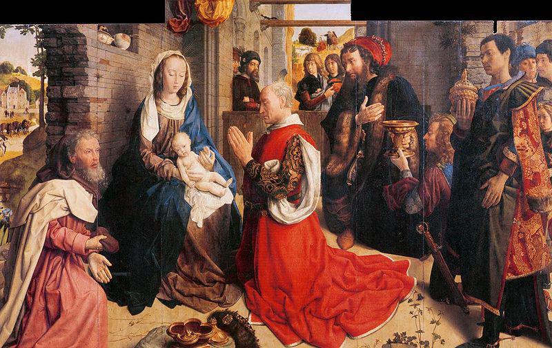 Hugo van der Goes Monforte Altarpiece Germany oil painting art